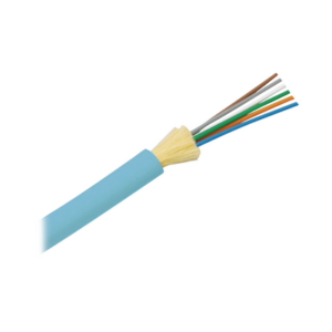 Cable de Fibra Óptica de 6 Hilos, Multimodo OM3 50|125 Optimizada, Interior, Tight Buffer 900um, No Conductiva (Dieléctrica), OFNR (Riser), Precio Por Metro
