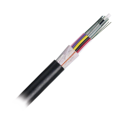 Cable de Fibra Óptica 6 Hilos, OSP (Planta Externa), No Armada (Dieléctrica), MDPE (Polietileno de Media Densidad), Multimodo OM4 50|125 Optimizada, Precio Por Metro