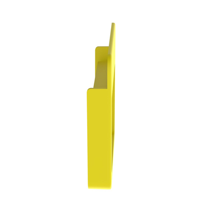 Tapa Final Para Canaletas FiberRunner™ 4x4, de Instalación a Presión, Color Amarillo - Image 4
