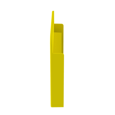 Tapa Final Para Canaletas FiberRunner™ 4x4, de Instalación a Presión, Color Amarillo - Image 3