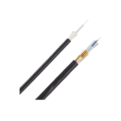 Cable de Fibra Óptica | 6 Hilos | Monomodo OS2 | Interior-Exterior | Loose Tube 250μm | OFNR Riser | Dieléctrico | 0.61 m (2 ft) Marcas
