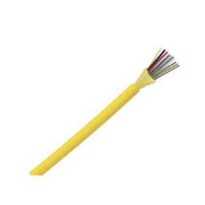 Cable de Fibra Óptica de 12 Hilos, Monomodo OS2 9|125, Interior, Tight Buffer 900um, No Conductiva (Dieléctrica), OFNP (Plenum), Precio Por Metro