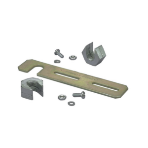 Soporte de Montaje a Techo, para Canaletas FiberRunner 2X2 o 4X4, Uso con Varilla Roscada de 1|2", Color Negro