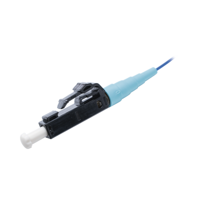 Pigtail de Fibra Óptica | LC Simplex | Multimodo OM3 50|125 | 900μm | Aqua | 1 Metro (3.28 Pies) - Image 2