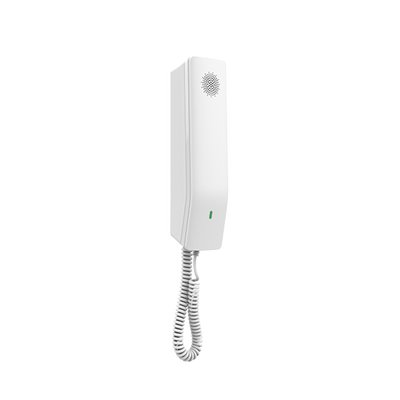 Teléfono IP para Hoteles | Altavoz HD | 2 Cuentas y Líneas SIP | 10 Teclas de Marcación Rápida | 3 Teclas Programables | Códec OPUS | Gestión GDMS | Instalación en Escritorio y Pared | PoE 100 Mbps