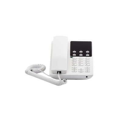 Teléfono IP Hotelero Wi-Fi, 2 líneas SIP con 2 cuentas, codec Opus, IPV4|IPV6, color blanco, con gestión en la nube GDMS - Image 3