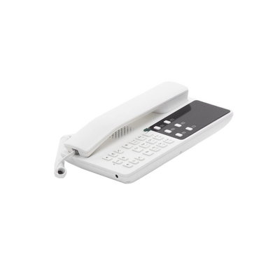 Teléfono IP Hotelero Wi-Fi, 2 líneas SIP con 2 cuentas, codec Opus, IPV4|IPV6, color blanco, con gestión en la nube GDMS - Image 4