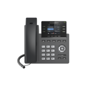 Teléfono IP | 3 Líneas SIP | 6 Cuentas | Pantalla 2.4" | PoE | Gigabit | Audio HD Opus