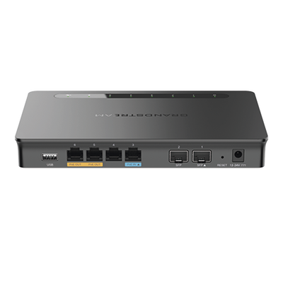 Router Gigabit VPN | Balanceador de cargas | 30,000 sesiones NAT | 4 puertos 10|100|1000 Mbps + 2 puertos SFP (WAN|LAN) | 1 puerto entrada PoE(af|at) | 2 puertos salida PoE (af|at) | Compatible con GWN Cloud. - Image 3
