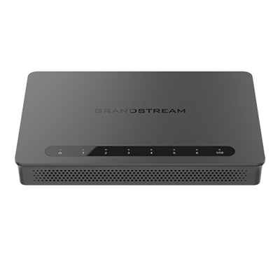 Router Gigabit VPN | Balanceador de cargas | 30,000 sesiones NAT | 4 puertos 10|100|1000 Mbps + 2 puertos SFP (WAN|LAN) | 1 puerto entrada PoE(af|at) | 2 puertos salida PoE (af|at) | Compatible con GWN Cloud.