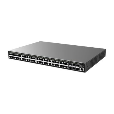 Switch Gigabit Administrable | 48 puertos 10|100|1000 Mbps + 6 Puertos SFP+ | Compatible con GWN Cloud. - Image 3