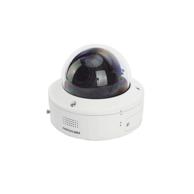Cámara Domo IP | 8 Megapixel 4K | Lente Motorizado 2.8-12 mm | IR 30 m (98.4 ft) | WDR 120 dB | Antivandálico IK10 | PoE | Micrófono Integrado - Image 3
