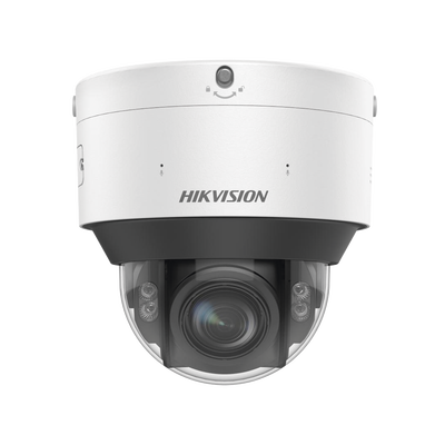 Cámara Domo IP | 8 Megapixel | Lente Motorizado 2.8-12 mm | Dual Light 30 m (98.4 ft) | WDR 140 dB | Reconocimiento Facial | IK10 | IP67