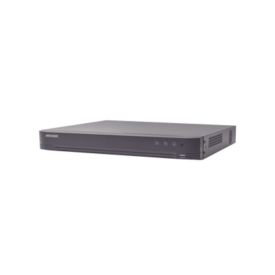 DVR 4 Canales TURBOHD + 4 Canales IP | 8 Megapixel (4K) | Audio de dos vías por Coaxitron | ACUSENSE | Reconocimiento Facial | 1 Bahía de Disco Duro | Salida de Video en 2K | H.265+