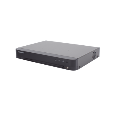 DVR 8 Canales TURBOHD + 8 Canales IP | 8 Megapixel (4K) | Audio de dos vías por Coaxitron | ACUSENSE | Reconocimiento Facial | 1 Bahía de Disco Duro | Salida de Video en 4K | H.265+ - Image 2
