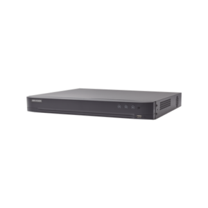 DVR 8 Canales TURBOHD + 8 Canales IP | 8 Megapixel (4K) | Audio de dos vías por Coaxitron | ACUSENSE | Reconocimiento Facial | 1 Bahía de Disco Duro | Salida de Video en 4K | H.265+