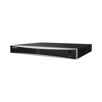 NVR 12 Megapixel (4K) | Reconocimiento Facial | 8 Canales IP | 8 Puertos PoE+ | 2 Bahías de Disco Duro | Filtro de Falsas Alarmas | Detección de Cuerpo Humano y Vehículos
