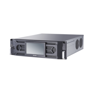 NVR 12 Megapixel (4K) | 64 Canales IP | 16 Bahías de Disco Duro | 4 Tarjetas de Red | RAID con Hot Swap | Reconocimiento Facial