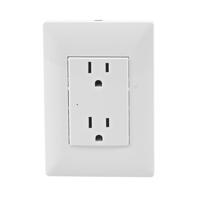 Contacto Inteligente de Pared Doble 120, 15A, con Supresor de Picos Tipo A. - Image 2