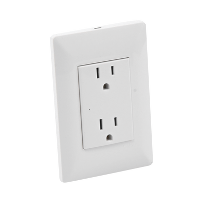 Contacto Inteligente de Pared Doble 120, 15A, con Supresor de Picos Tipo A. - Image 3