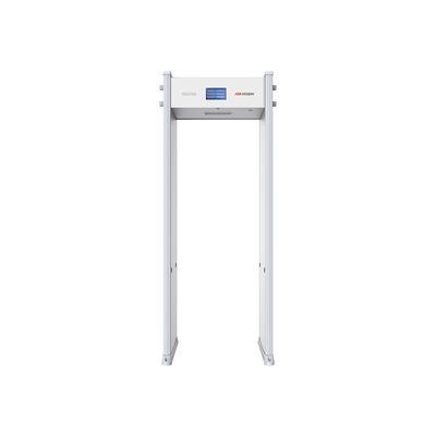 Arco Detector de Metales de 18 Zonas con Pantalla LCD de 7" | Conteo de personas y Alarmas | Ajuste de Sensibilidad e Interferencias | Mejora Anti-Interferencia