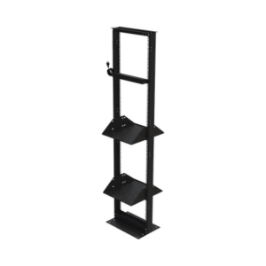 Kit de Rack Estándar 19", 45 UR con 2 Charolas y PDU (8 tomas). Ideal para UPS y Servidores tipo Torre.