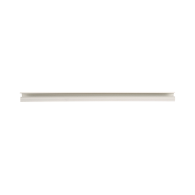 Canaleta de PVC | 38.4 x 24 x 1828.8 mm | 13 Cables Cat6 | Adhesivo Integrado | UL94V-0 | Blanco Mate - Image 2