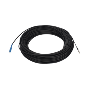 Rollo de Fibra Óptica Drop Redonda G657A2 Monomodo Simplex de 50 Metros (164 Pies) con Conectores SC|UPC-SC|UPC para Instalaciones Aéreas, Subterráneas o a la Intemperie