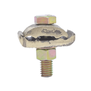 Conector 2 Cables a Superficie Plana | Bronce 100% | Cable 4-2|0 AWG | Sin Soldadura | 2.5x4x3 cm (1x1.6x1.2 in)
