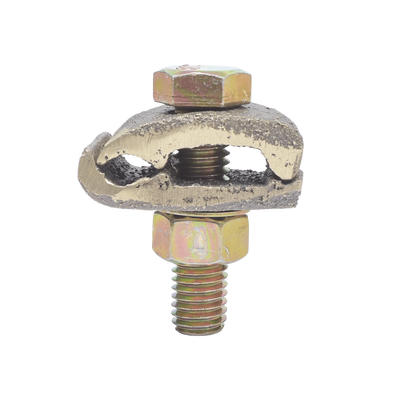 Conector Cable a Superficie Plana | Bronce 100% | Cable 2|0-250 MCM | Sin Soldadura Exotérmica | 3x4.5 cm (1.2x1.8 in)