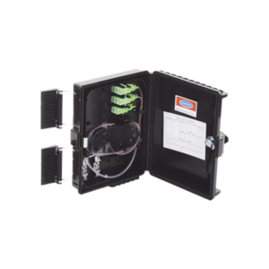 Cierre de Empalme para 24 Fusiones de Fibra Óptica, Interior|Exterior, con 8 Acopladores SC|APC y Splitter 1x8 SC|APC Incluido, IP65