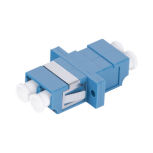 Módulo Acoplador de Fibra Óptica Duplex LC|UPC a LC|UPC Compatible con Fibra Monomodo