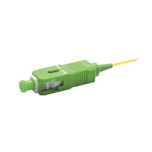 Pigtail de Fibra Óptica Monomodo SC|APC, Simplex de 2 Metros (6.56 Pies)