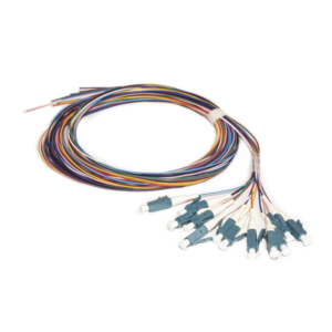 Kit de 12 Pigtails LC|UPC Monomodo 2 Metros (6.56 Pies)