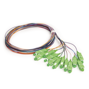 Kit de 12 Pigtails SC|APC Monomodo 2 Metros (6.56 Pies)