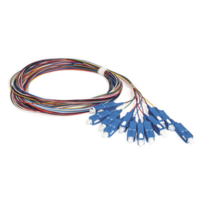 Kit de 12 Pigtails SC|UPC Monomodo 2 Metros (6.56 Pies)
