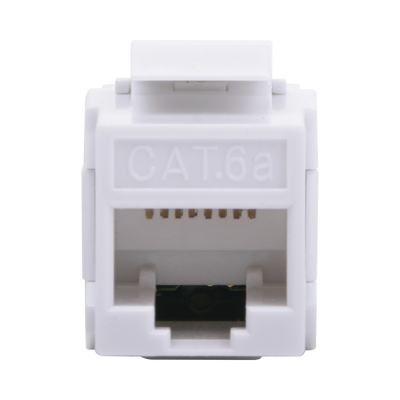 Acoplador UTP Cat6A Hembra RJ45 a RJ45 Hembra Color Blanco - Image 2