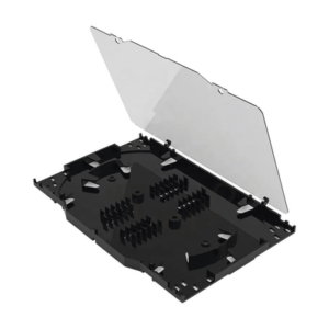 Charola de Empalme para Fibra Óptica | 24 Empalmes Fusión o Mecánicos | Compatible con Distribuidor LPODF8024