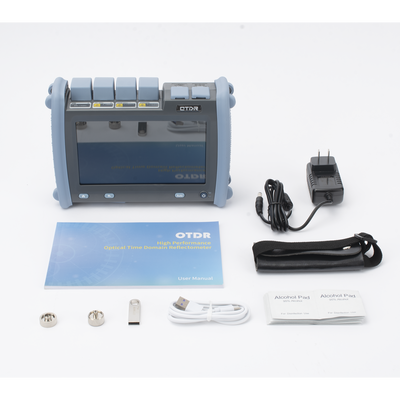 OTDR PRO de Alto Rendimiento para Enlaces de Fibra Óptica Monomodo y Multimodo | Longitudes de Onda: 850nm, 1300nm, 1310nm y 1550nm | Zona Muerta por Evento de 0.8 Metros (2.62 Pies) | VFL 5mW | Distancia de Prueba de hasta 420 km - Image 2