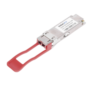 Transceptor Óptico QSFP+ (Mini-Gbic) | Monomodo 1310 nm | 40 Gbps | 40GBASE-ER4 |Conectores LC|UPC Dúplex | DDM | Hasta 40 km