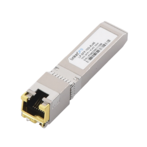 Transceptor Óptico SFP+ a RJ45 |10 Gbps | Conector RJ45 | 10GBASE-T | Distancia de hasta 30 m.