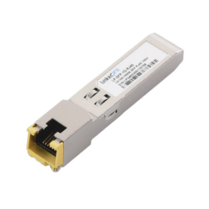 Transceptor Óptico SFP a RJ45 | Auto negociación 10|100|1000 Mbps | Conector RJ45 | 1000BASE-T | Distancia de hasta 100 m.