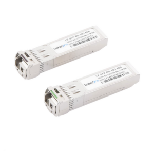 Transceptores Ópticos Bidireccionales SFP+ (Mini-Gbic) | Monomodo 1270 & 1330 nm | 10 Gbps | 10GBASE-BX | Conector LC|UPC Simplex | DDM | Hasta 60 km | 2 Piezas