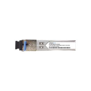 Transceptor SFP Bidireccional | 1.25 Gbps | Monomodo 10 km (6.2 mi) | 1310 & 1550 nm | Conector SC|UPC Simplex | Hot-Pluggable | DDM | 2 Piezas