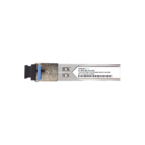 Transceptor SFP Bidireccional | 1.25 Gbps | Monomodo | Alcance 3 km (9842.5 ft) | Conector SC|UPC Simplex | DDM | Hot-Pluggable | 2 Piezas