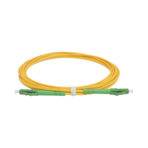 Jumper de Fibra Óptica Monomodo LC|APC-LC|APC Simplex de 3 Metros (9.84 Pies), 2mm