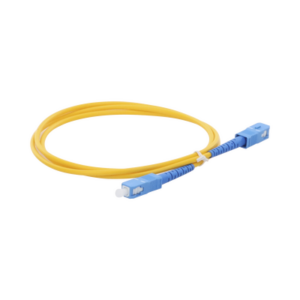 Jumper de Fibra Óptica Monomodo SC|UPC-SC|UPC Simplex de 1 Metro (3.28 Pies), 3mm