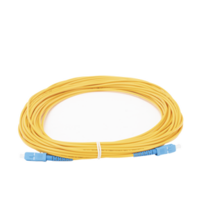 Jumper de Fibra Óptica Monomodo SC|UPC-SC|UPC Simplex de 10 Metros (32.81 Pies), 3mm
