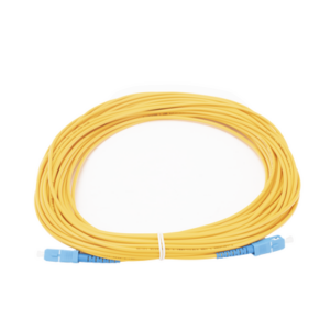 Jumper de Fibra Óptica Monomodo SC|UPC-SC|UPC Simplex de 20 Metros (65.62 Pies), 3mm