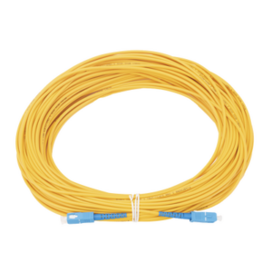 Jumper de Fibra Óptica Monomodo SC|UPC-SC|UPC Simplex de 30 Metros (98.43 Pies), 3mm